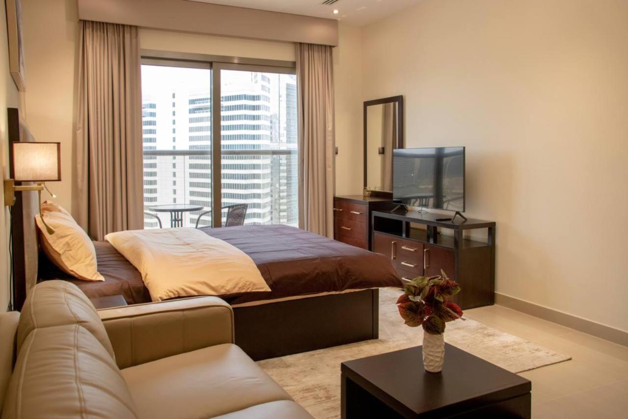 Aws Homes - Luxurious High Floor Studio With Breathtaking View Dubaj Kültér fotó