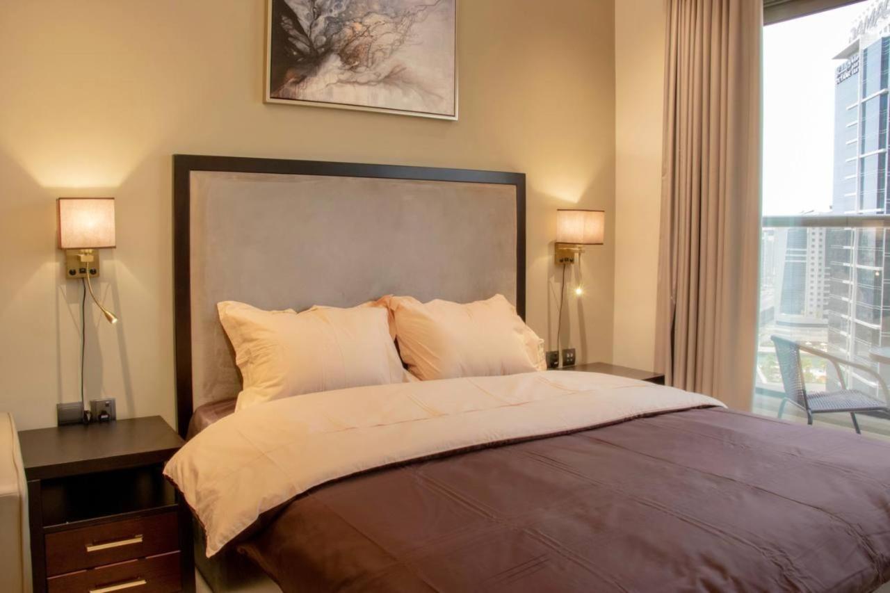 Aws Homes - Luxurious High Floor Studio With Breathtaking View Dubaj Kültér fotó